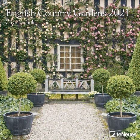 English Country Gardens 2021 Broschürenkalender, Kalender