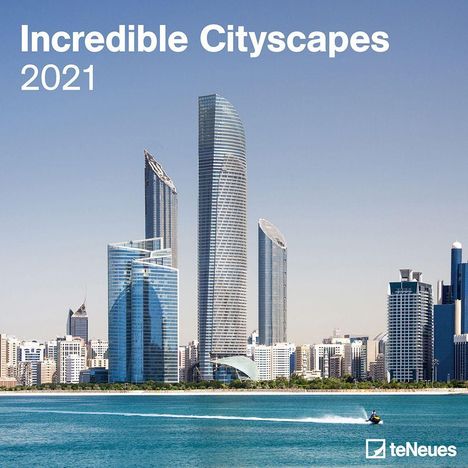 Incredible Cityscapes 2021 Broschüre, Kalender