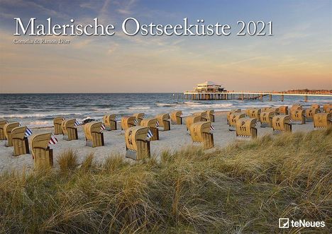 Malerische Ostseeküste 2021 Wandkalender, Kalender