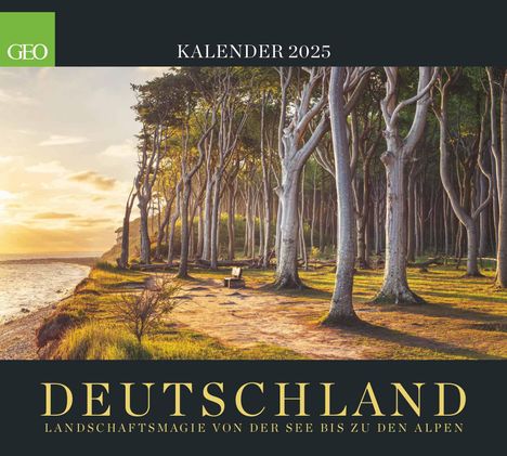 GEO Deutschland 2025 - Wand-Kalender - Poster-Kalender - Landschafts-Fotografie - 50x45, Kalender