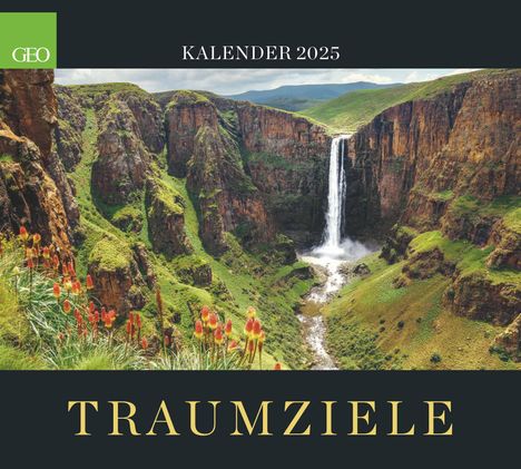 GEO Traumziele 2025 - Wand-Kalender - Reise-Kalender - Poster-Kalender - 50x45, Kalender