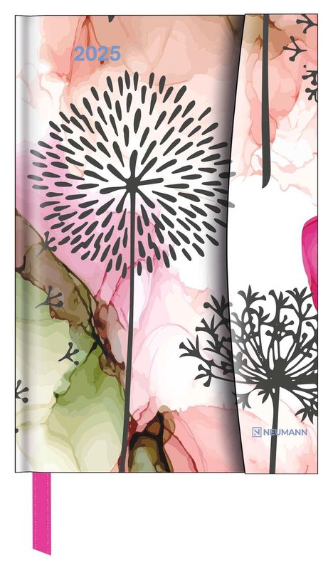 Flower Fantasy 2025 - Diary - Buchkalender - Taschenkalender - 10x15, Buch