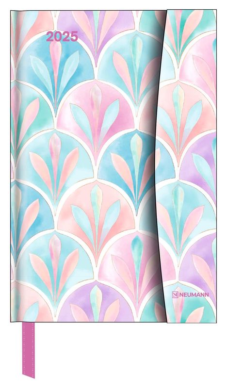 Watercolours 2025 - Diary - Buchkalender - Taschenkalender - 10x15, Buch