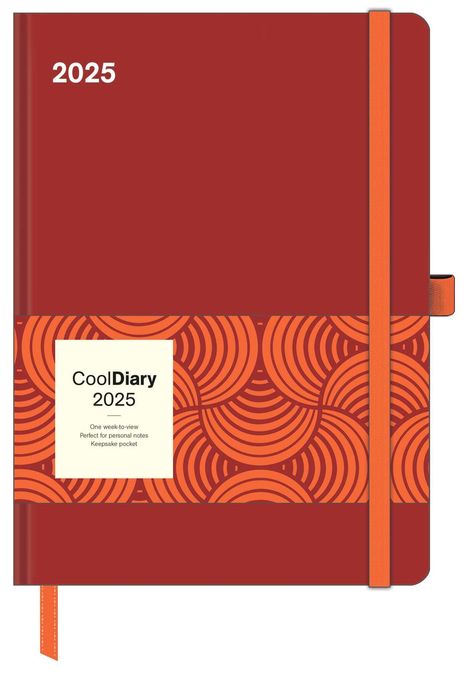 Rust 2025 - Diary - Buchkalender - Taschenkalender, Kalender