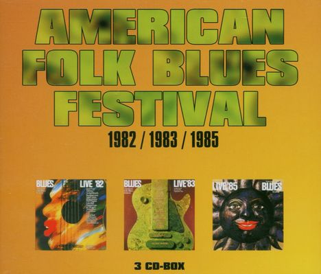 American Folk Blues Festival 1982 - 1985, 3 CDs