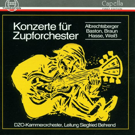 Konzerte für Zupforchester, CD