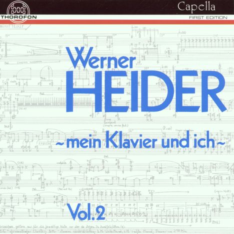 Werner Heider (geb. 1930): Klavierwerke Vol.2, CD