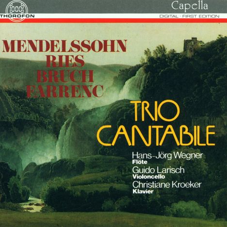 Ferdinand Ries (1784-1838): Trio für Flöte, Cello Klavier op.63, CD