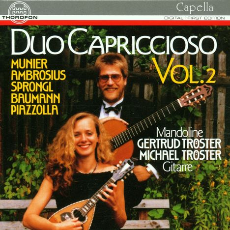 Musik für Mandoline &amp; Gitarre "Duo Capriccioso" Vol.2, CD