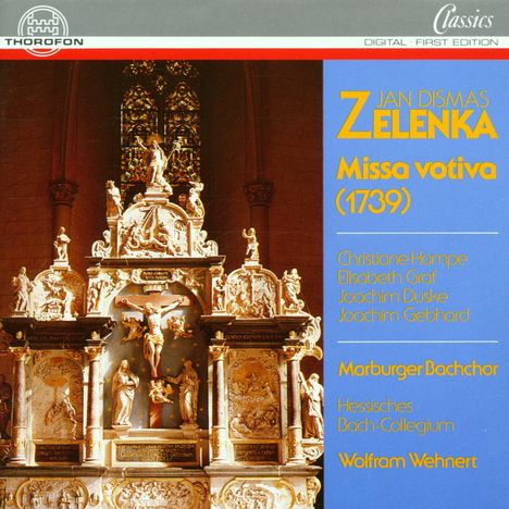 Jan Dismas Zelenka (1679-1745): Missa Votiva ZWV 18, CD