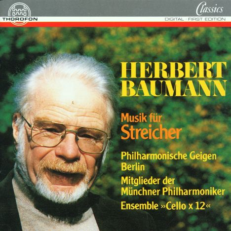 Herbert Baumann (1925-2020): Streichquartett in C, CD