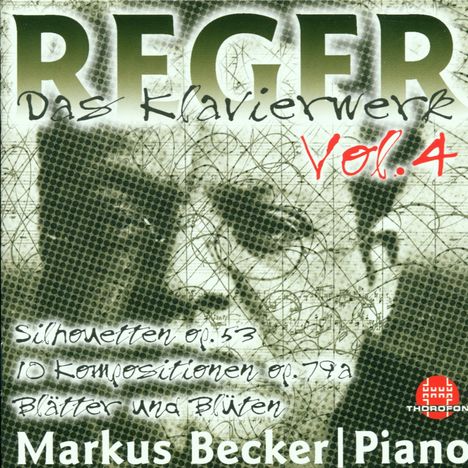Max Reger (1873-1916): Das Klavierwerk Vol.4, CD