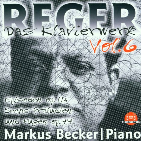 Max Reger (1873-1916): Das Klavierwerk Vol.6, CD