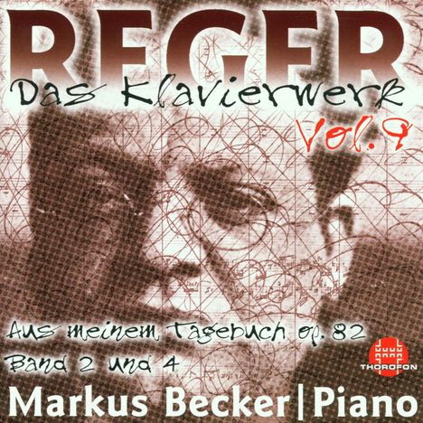 Max Reger (1873-1916): Das Klavierwerk Vol.9, CD