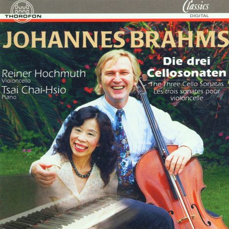 Johannes Brahms (1833-1897): Cellosonaten Nr.1 &amp; 2, CD