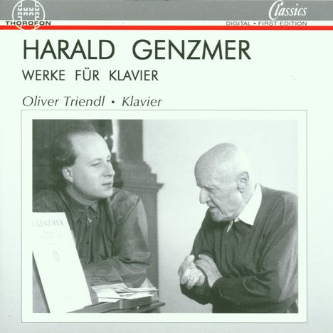 Harald Genzmer (1909-2007): Klavierwerke, CD