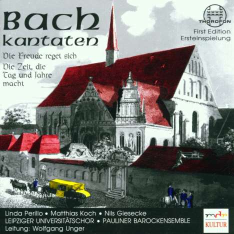 Johann Sebastian Bach (1685-1750): Kantaten BWV 36b &amp; 134a, CD