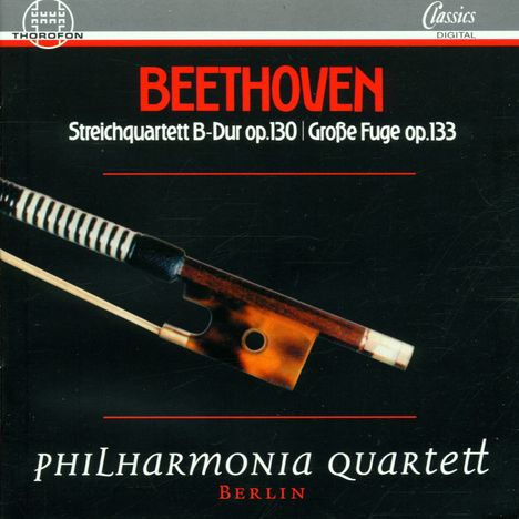 Ludwig van Beethoven (1770-1827): Streichquartett Nr.13, CD