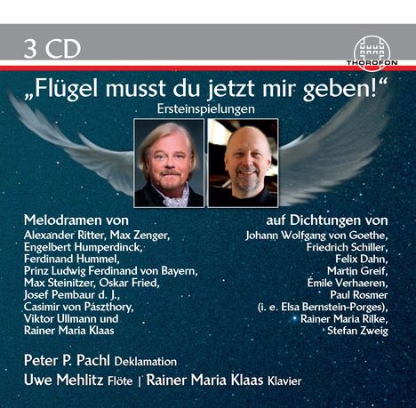 Flügel musst du jetzt mir geben!, 3 CDs