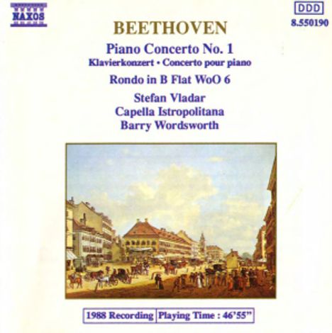 Ludwig van Beethoven (1770-1827): Klavierkonzert Nr.1, CD