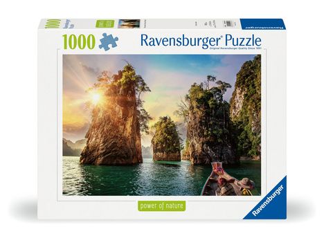 Ravensburger Puzzle 12000001 - Three rocks in Cheow, Thailand - 1000 Teile Puzzle für Erwachsene und Kinder ab 14 Jahren, Puzzle mit Natur-Motiv, Diverse