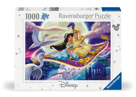 Ravensburger Puzzle 12000002 - Aladdin - 1000 Teile Disney Puzzle für Erwachsene und Kinder ab 14 Jahren, Diverse
