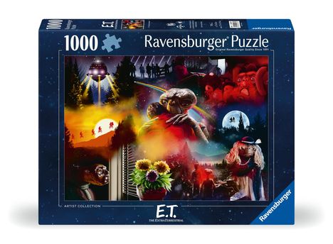 Ravensburger Puzzle 12000188 - E.T. - 1000 Teile Universal VAULT Puzzle für Erwachsene und Kinder ab 14 Jahren, Diverse