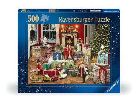 Ravensburger Puzzle 12000227 - Weihnachtszeit - 500 Teile Puzzle für Erwachsene und Kinder ab 12 Jahren, Diverse