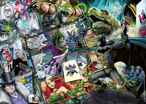 Ravensburger Puzzle 12000244 - Batman - 1000 Teile DC Comics Puzzle für Erwachsene und Kinder ab 14 Jahren, Diverse