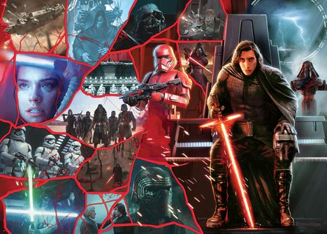 Ravensburger Puzzle 12000268 - Kylo Ren - 1000 Teile Star Wars Villainous Puzzle für Erwachsene und Kinder ab 14 Jahren, Diverse