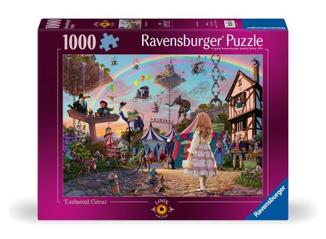 Ravensburger Puzzle 12000285 Look &amp; Find No 2 - 1000 Teile Puzzle für Erwachsene ab 14 Jahren, Diverse