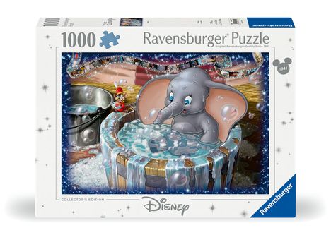 Ravensburger Puzzle 12000312 - Dumbo - 1000 Teile Disney Puzzle für Erwachsene und Kinder ab 14 Jahren, Diverse