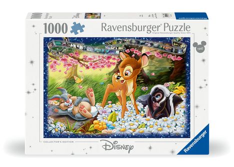 Ravensburger Puzzle 12000313 - Bambi - 1000 Teile Disney Puzzle für Erwachsene und Kinder ab 14 Jahren, Diverse