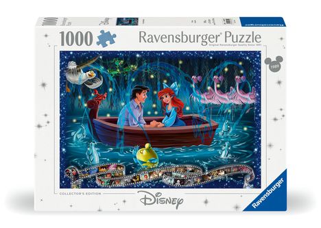 Ravensburger Puzzle 12000319 - Arielle - 1000 Teile Disney Puzzle für Erwachsene und Kinder ab 14 Jahren, Diverse