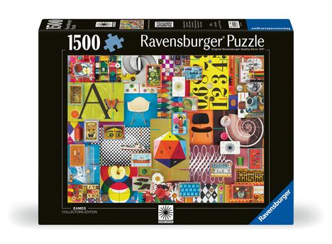 Ravensburger Puzzle 12000428 - Eames House of Cards - 1500 Teile Puzzle für Erwachsene und Kinder ab 14 Jahren, Diverse