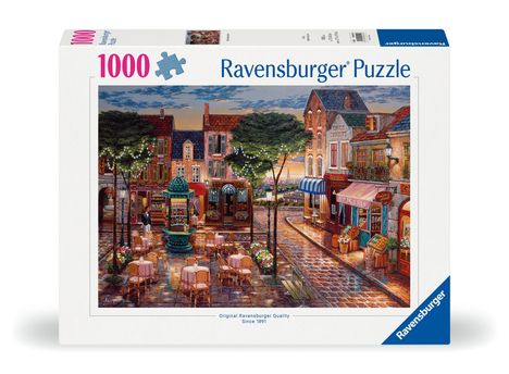 Ravensburger Puzzle 12000521 - Gemaltes Paris - 1000 Teile Puzzle für Erwachsene und Kinder ab 14 Jahren, Diverse