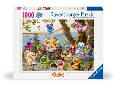 Ravensburger Puzzle 12000534 - Auf zum Picknick - 1000 Teile Gelini Puzzle für Erwachsene und Kinder ab 14 Jahren, Diverse