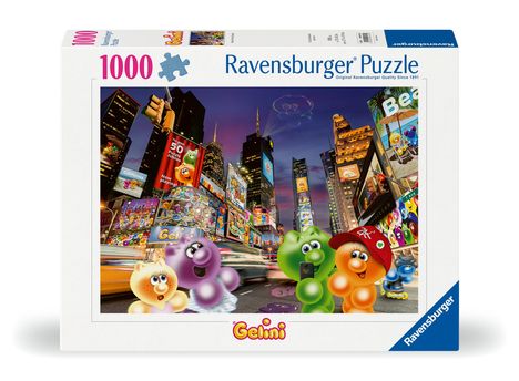 Ravensburger Puzzle 12000575 - Gelini am Times Square - 1000 Teile Gelini-Puzzle für Erwachsene und Kinder ab 14 Jahren, Diverse