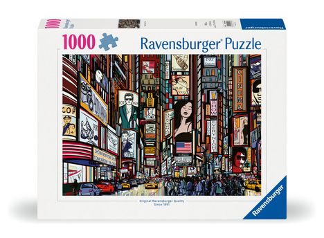 Ravensburger Puzzle 12000580 Buntes New York 1000 Teile Puzzle, Diverse