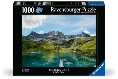 Ravensburger Puzzle 12000596 - Zürser See in Vorarlberg - 1000 Teile Puzzle für Erwachsene und Kinder ab 14 Jahren, Diverse