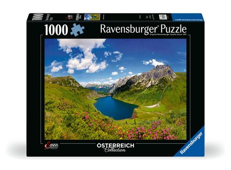 Ravensburger Puzzle 12000602 - Tappenkarsee bei Kleinarl - 1000 Teile Puzzle für Erwachsene und Kinder ab 14 Jahren, Diverse