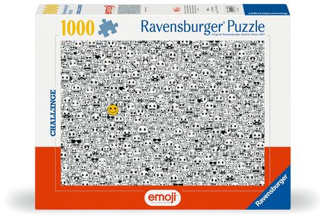 Ravensburger Puzzle 12000606 - Emoji Challenge - 1000 Teile Emoji Puzzle für Erwachsene und Kinder ab 14 Jahren, Diverse