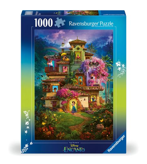 Ravensburger Puzzle 12000608 - Encanto - 1000 Teile Disney Encanto Puzzle für Erwachsene und Kinder ab 14 Jahren, Diverse