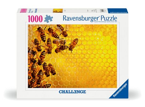 Ravensburger Challenge Puzzle 12000614 Bienen - 1000 Teile Puzzle für Erwachsene und Kinder ab 14 Jahren, Diverse
