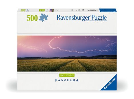 Ravensburger Nature Edition 12000685 Sommergewitter - 500 Teile Puzzle für Erwachsene und Kinder ab 12 Jahren, Diverse