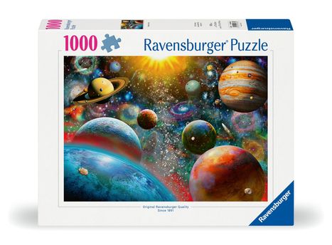 Ravensburger Puzzle 12000686 - Planeten - 1000 Teile Puzzle für Erwachsene und Kinder ab 14 Jahren, Puzzle mit Weltall-Motiv, Diverse
