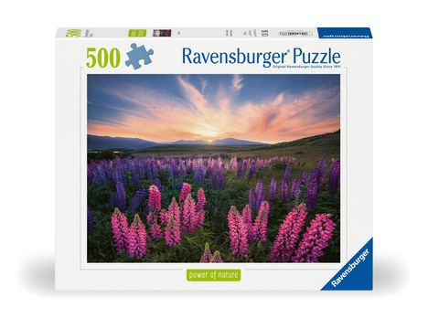 Ravensburger Nature Edition 12000688 - Lupinen - 500 Teile Puzzle für Erwachsene und Kinder ab 12 Jahren, Diverse