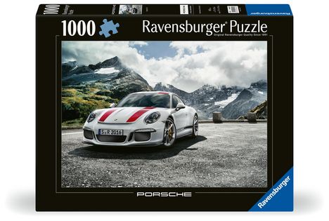 Ravensburger Puzzle 12000691 - Porsche 911R - 1000 Teile Porsche Puzzle für Erwachsene und Kinder ab 14 Jahren, Diverse