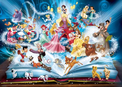 Ravensburger Puzzle 12000710 - Disney's magisches Märchenbuch - 1500 Teile Puzzle für Erwachsene und Kinder ab 14 Jahren, Disney Puzzle, Diverse