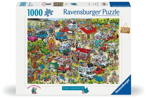 Ravensburger Puzzle 12000721 The Campsite - 1000 Teile Puzzle für Erwachsene ab 14 Jahren, Diverse